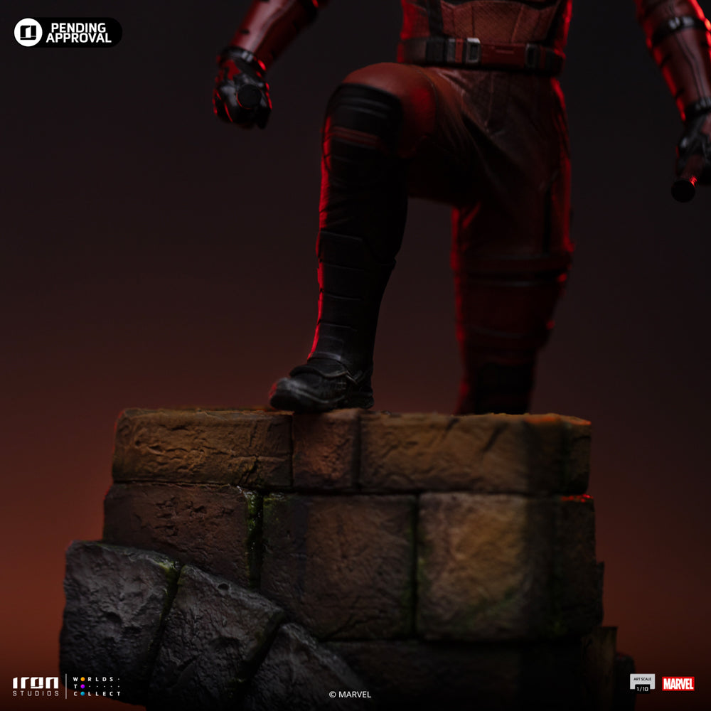 Estátua Daredevil - Daredevil: Born Again - Art Scale 1/10 - Iron Studios