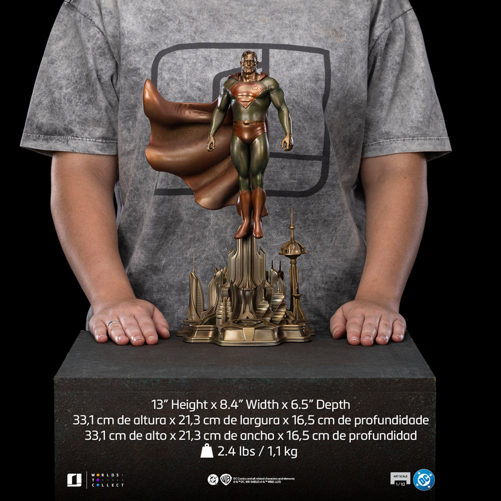 Superman Event Exclusive (metalic version) - DC Comics - Art Scale 1/10 - Iron Studios
