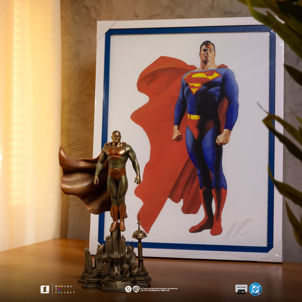 Superman Event Exclusive (metalic version) - DC Comics - Art Scale 1/10 - Iron Studios