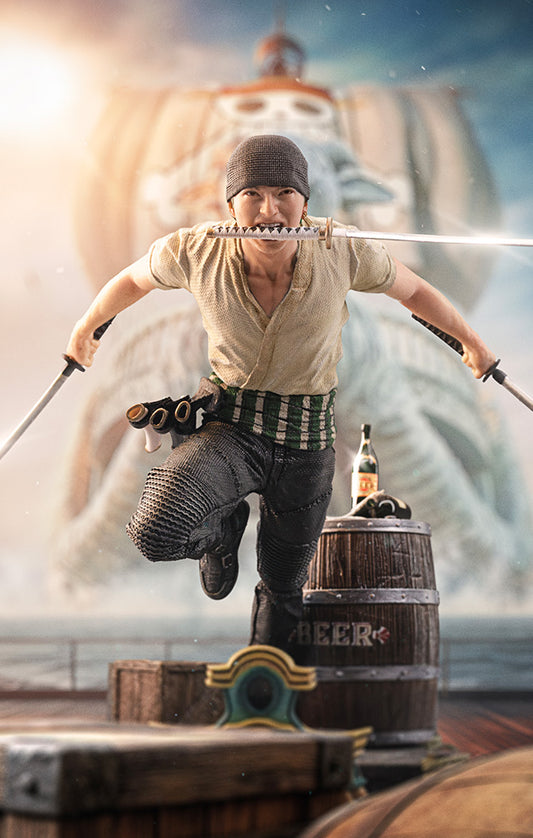 Estátua Zoro - One Piece - Art Scale 1/10 - Iron Studios