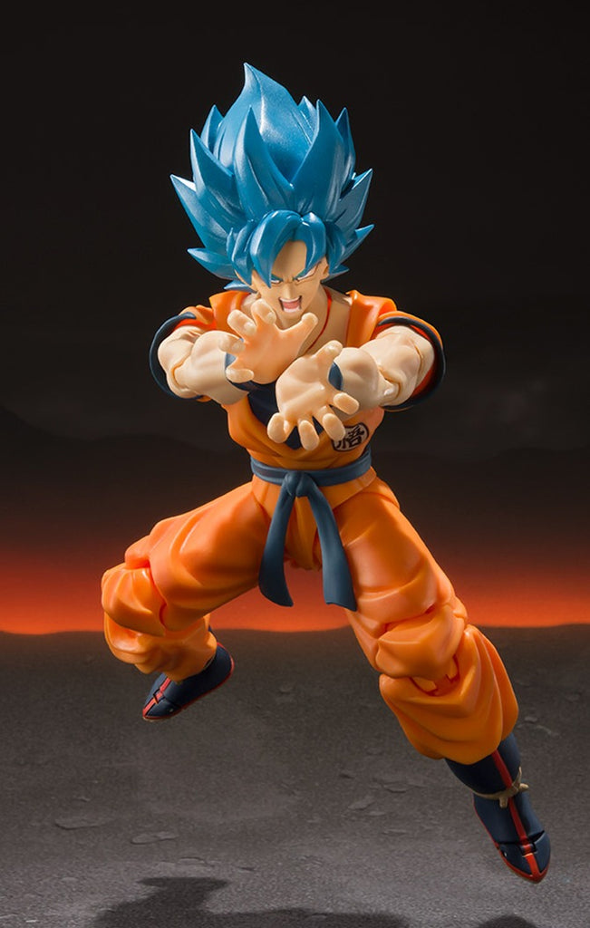 Figura Goku Super Saiyan Blue - Dragon Ball Super - SH Figuarts - Bandai