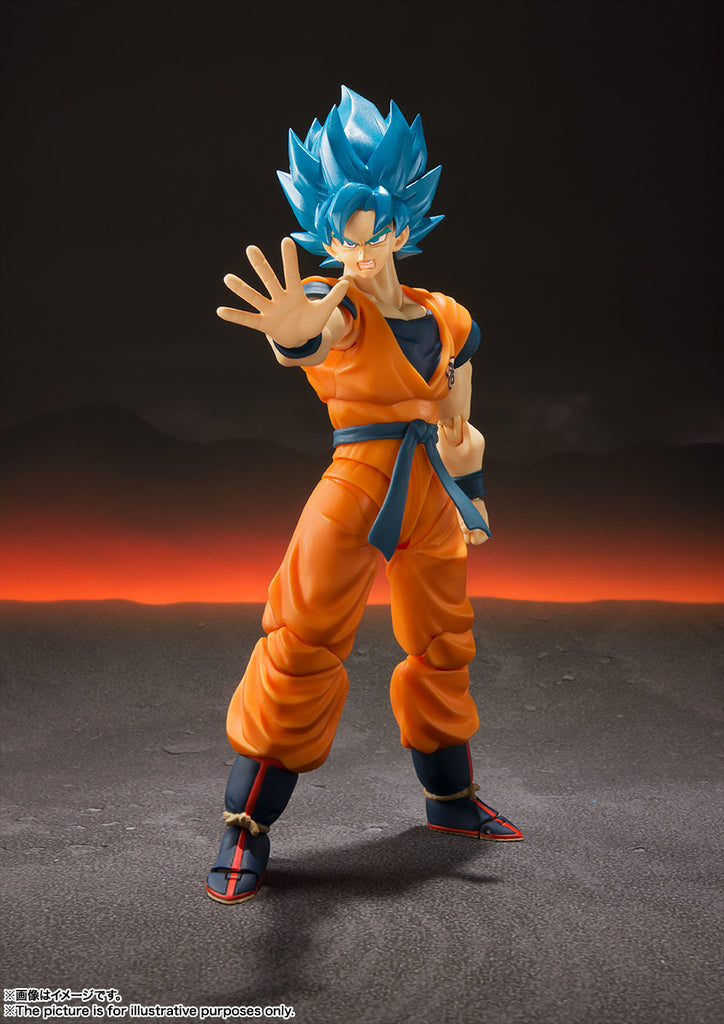 Figura Goku Super Saiyan Blue - Dragon Ball Super - SH Figuarts - Bandai