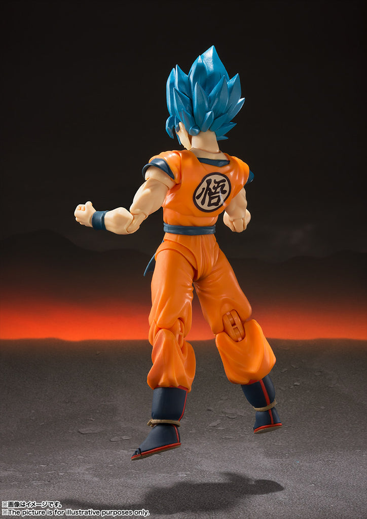 Figura Goku Super Saiyan Blue - Dragon Ball Super - SH Figuarts - Bandai