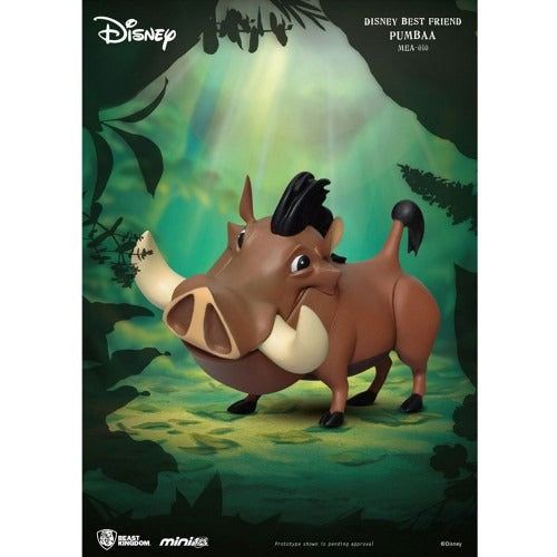 Estátua Pumba Best Friend - Lion King - Mini Egg Attack - Beast Kingdom