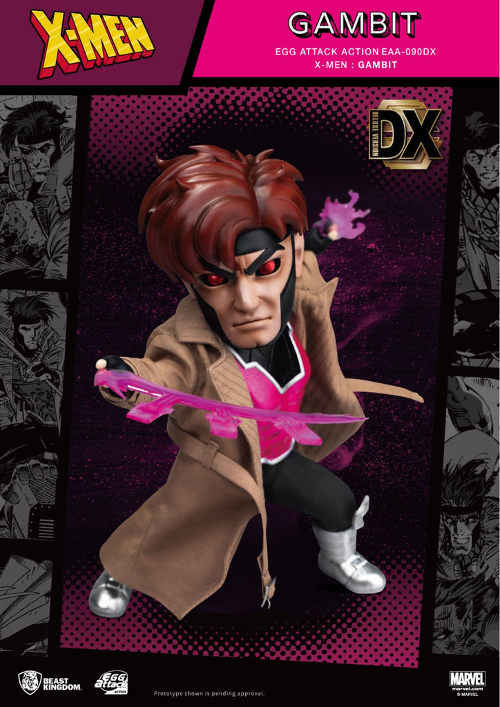 Figura Gambit Deluxe - X-Men - Egg Attack - Beast Kingdom