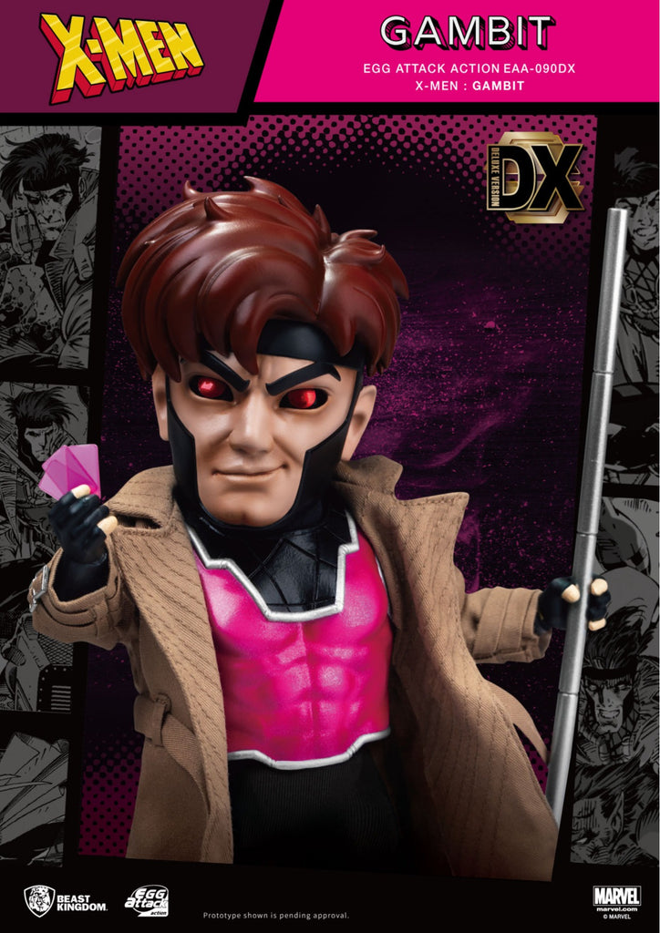 Figura Gambit Deluxe - X-Men - Egg Attack - Beast Kingdom