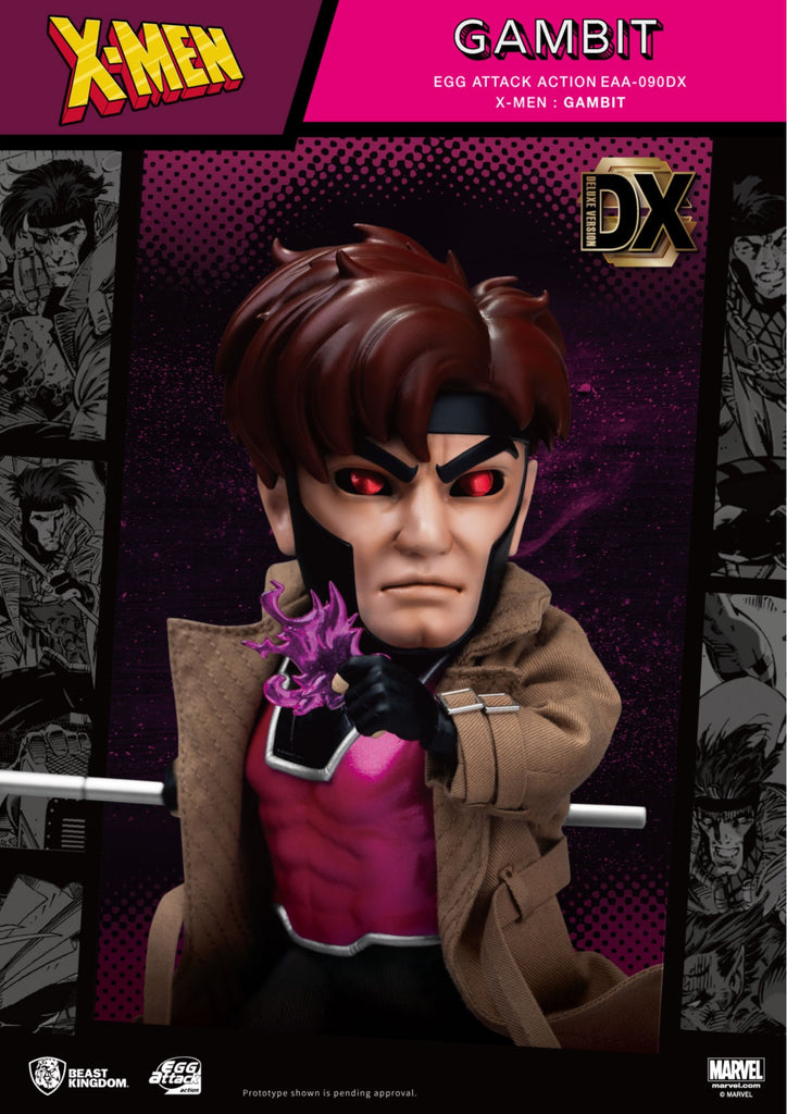 Figura Gambit Deluxe - X-Men - Egg Attack - Beast Kingdom