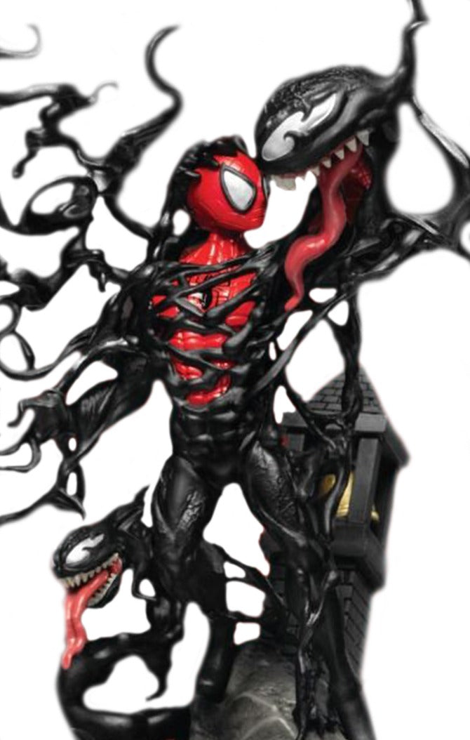 Estátua Spider-Man Vs. Venom - Marvel Comics - D-Stage - Beast