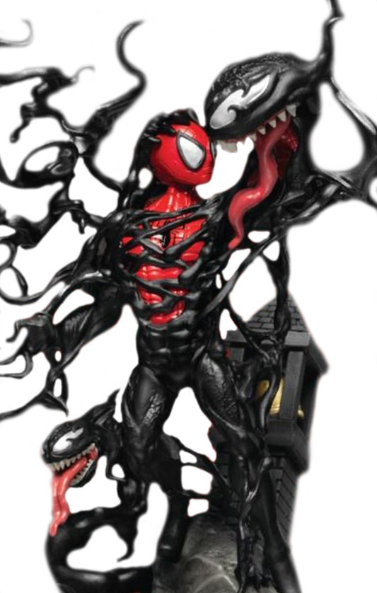 Estátua Spider-Man Vs. Venom - Marvel Comics - D-Stage - Beast Kingdom