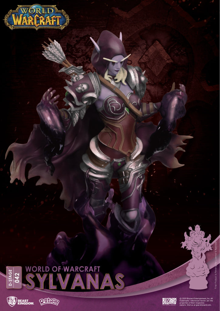 Estátua Sylvanas Windrunner - WarCraft - D-Stage - Beast Kingdom