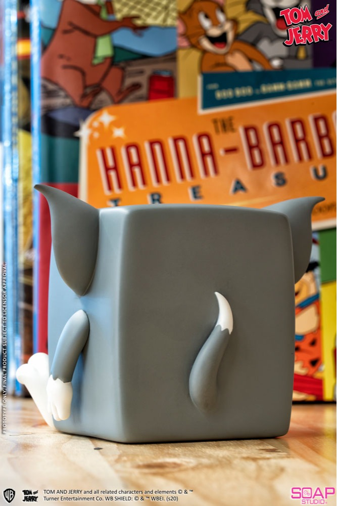 Estátua Tom and Jerry Action Mishap - Tom and Jerry - Soap Studio