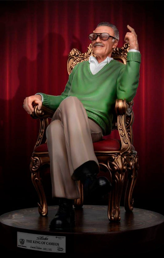 Estátua Stan Lee - The King of Cameos - Master Craft - Beast Kingdom