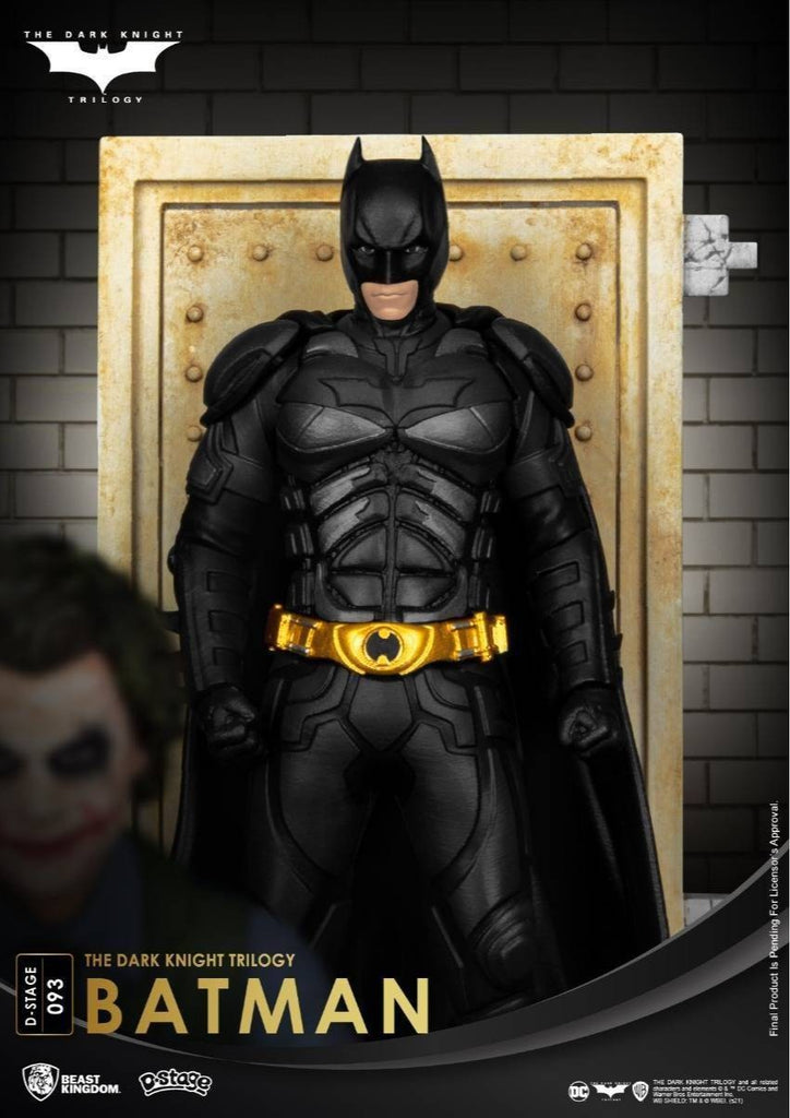 Estátua Batman - The Dark Knight Trilogy - D-Stage - Beast Kingdom