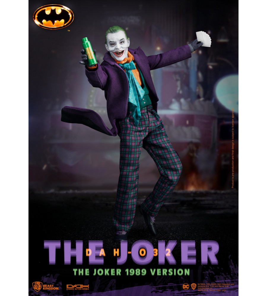 Figura O Coringa - Batman 1989 - Dynamic 8ction Heroes - Beast Kingdom