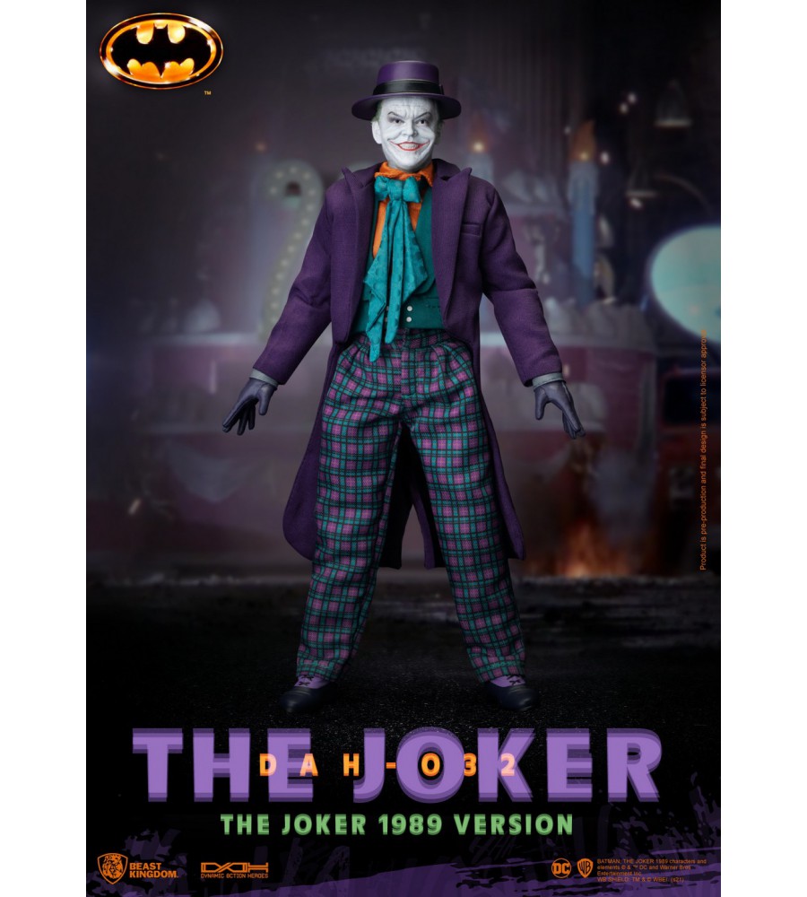 Figura O Coringa - Batman 1989 - Dynamic 8ction Heroes - Beast Kingdom