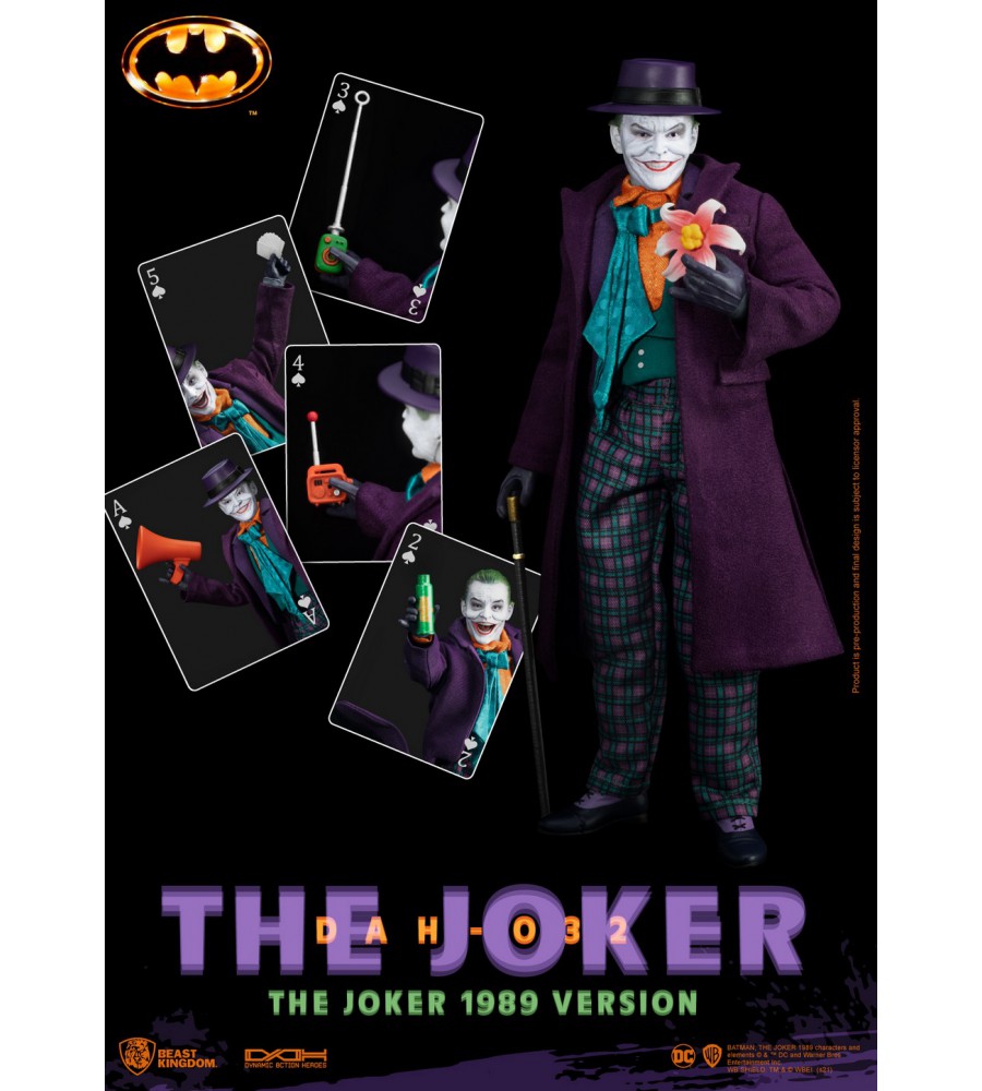 Figura O Coringa - Batman 1989 - Dynamic 8ction Heroes - Beast Kingdom