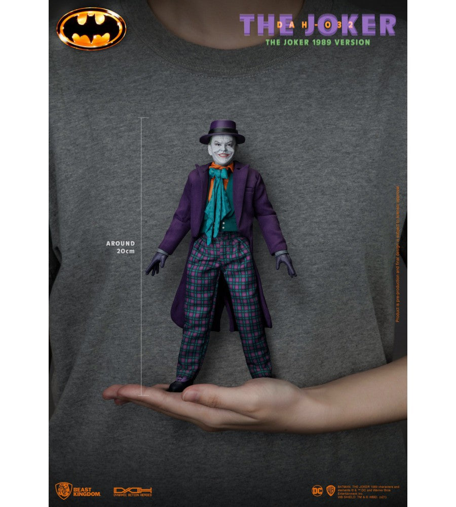 Figura O Coringa - Batman 1989 - Dynamic 8ction Heroes - Beast Kingdom