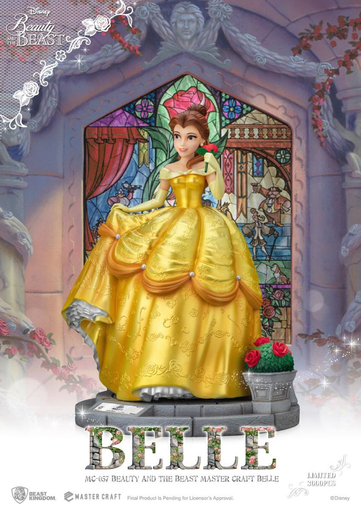 Estátua Belle - Beauty and the Beast - Master Craft - Beast Kingdom