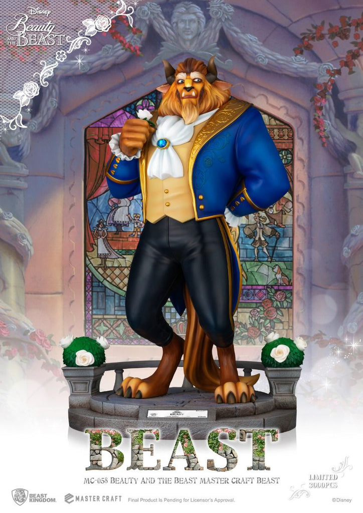 Estátua Fera - A Bela e a Fera - Master Craft - Beast Kingdom