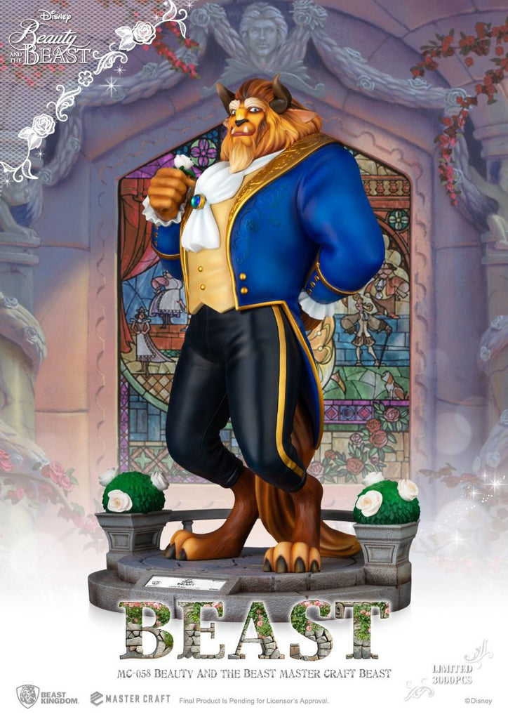 Estátua Fera - A Bela e a Fera - Master Craft - Beast Kingdom
