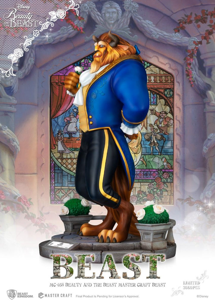 Estátua Fera - A Bela e a Fera - Master Craft - Beast Kingdom