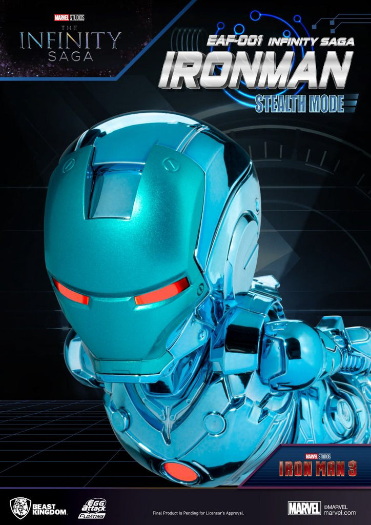Figura Iron Man Stealth Mode - Marvel - Egg Attack - Beast Kingdom
