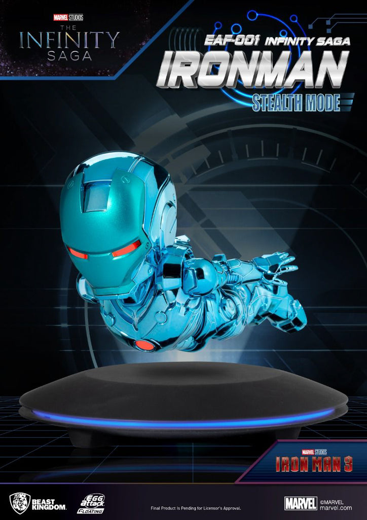 Figura Iron Man Stealth Mode - Marvel - Egg Attack - Beast Kingdom
