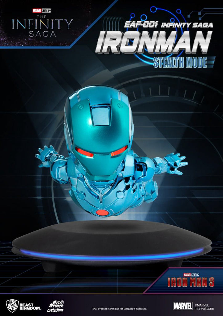Figura Iron Man Stealth Mode - Marvel - Egg Attack - Beast Kingdom