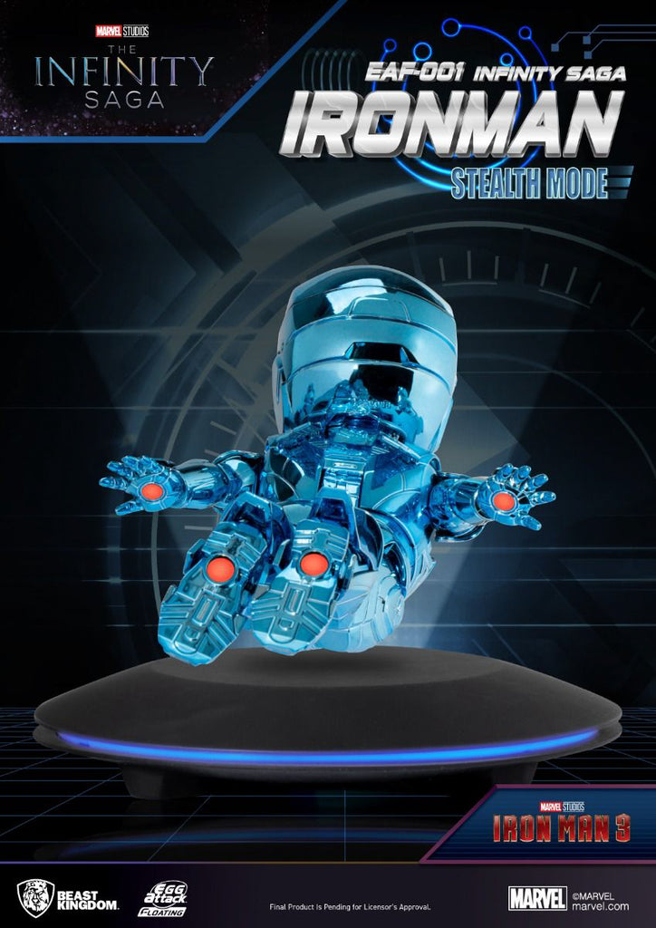 Figura Iron Man Stealth Mode - Marvel - Egg Attack - Beast Kingdom