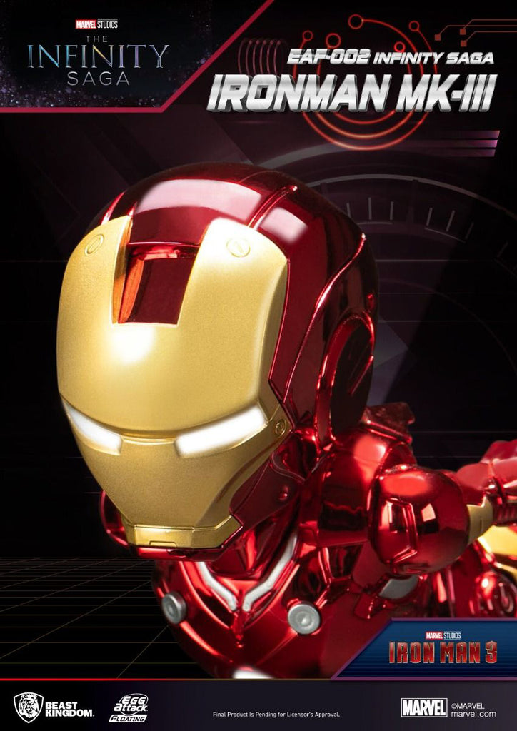 Figura Iron Man - Marvel - Egg Attack - Beast Kingdom