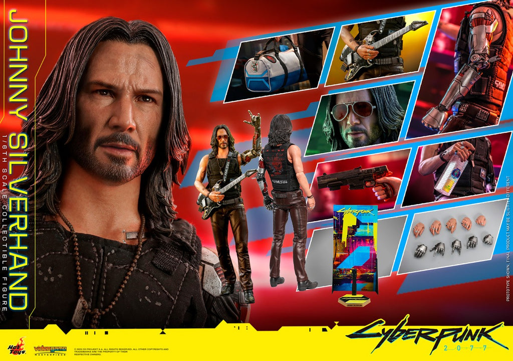 Figura Johnny Silverhand - Cyberpunk 2077 - Sixth Scale - Hot Toys