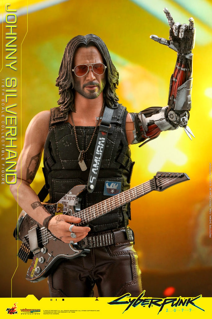 Figura Johnny Silverhand - Cyberpunk 2077 - Sixth Scale - Hot Toys