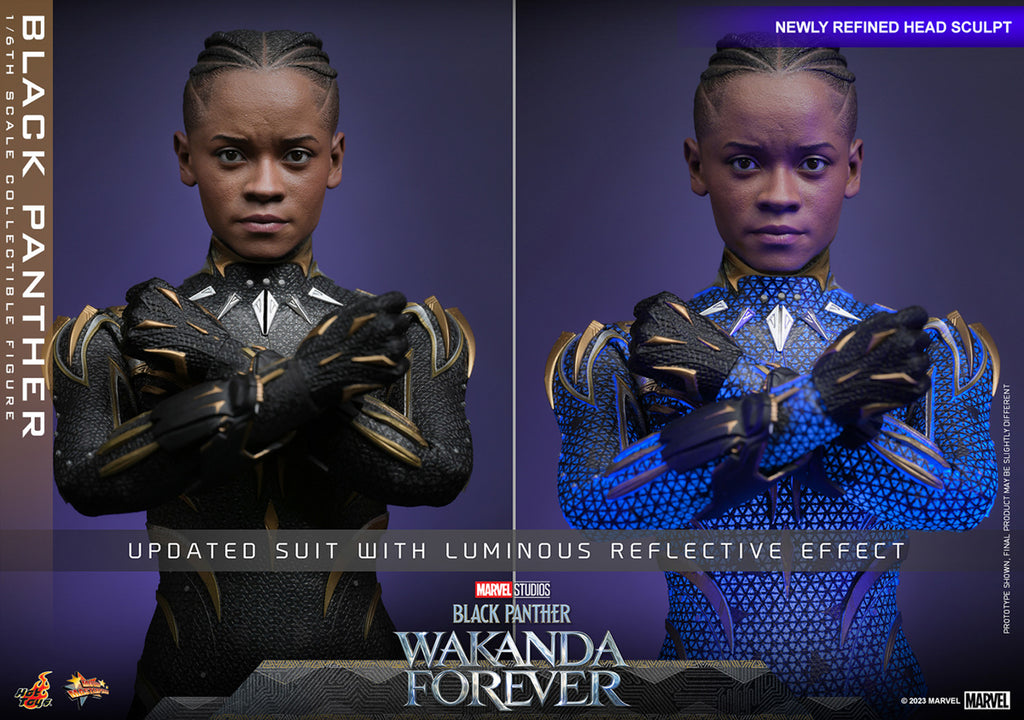 Figura Shuri Black Panther - Black Panther Wakanda Forever - Sixth Scale - Hot Toys