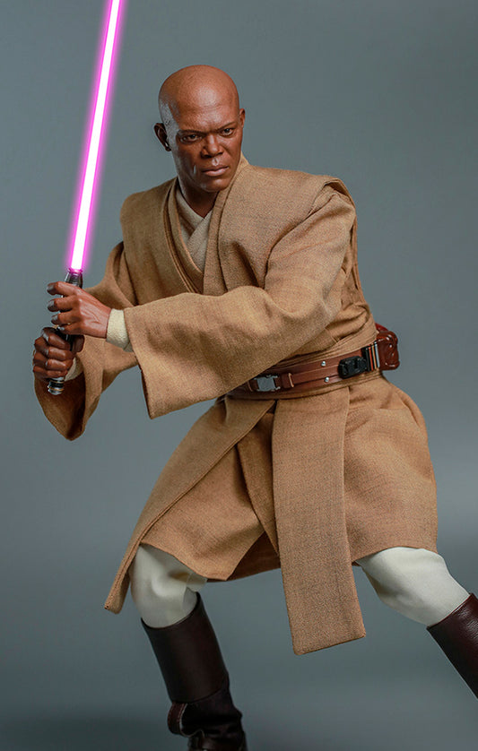 Figura Mace Windu - Star Wars - Sixth Scale - Hot Toys
