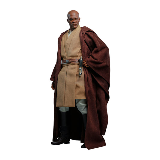 Figura Mace Windu - Star Wars - Sixth Scale - Hot Toys