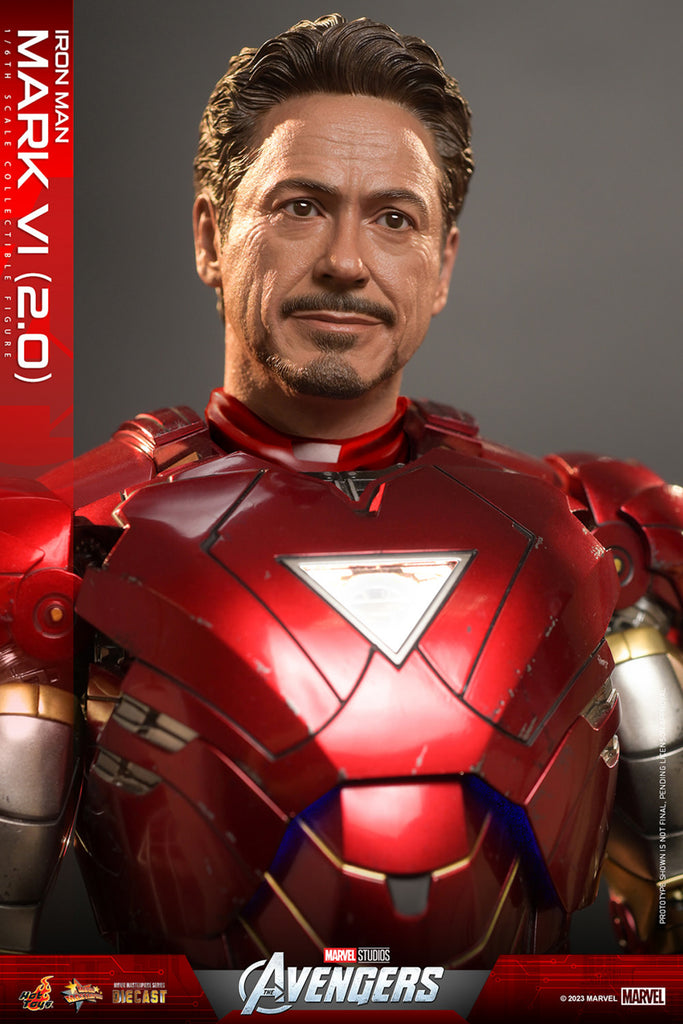 Figura Iron Man Mark VI 2.0 - Marvel - Sixth Scale - Hot Toys