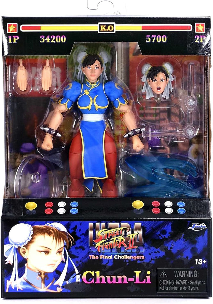 Figura Chun-Li - Street Fighter - 1/12 Scale - JADA