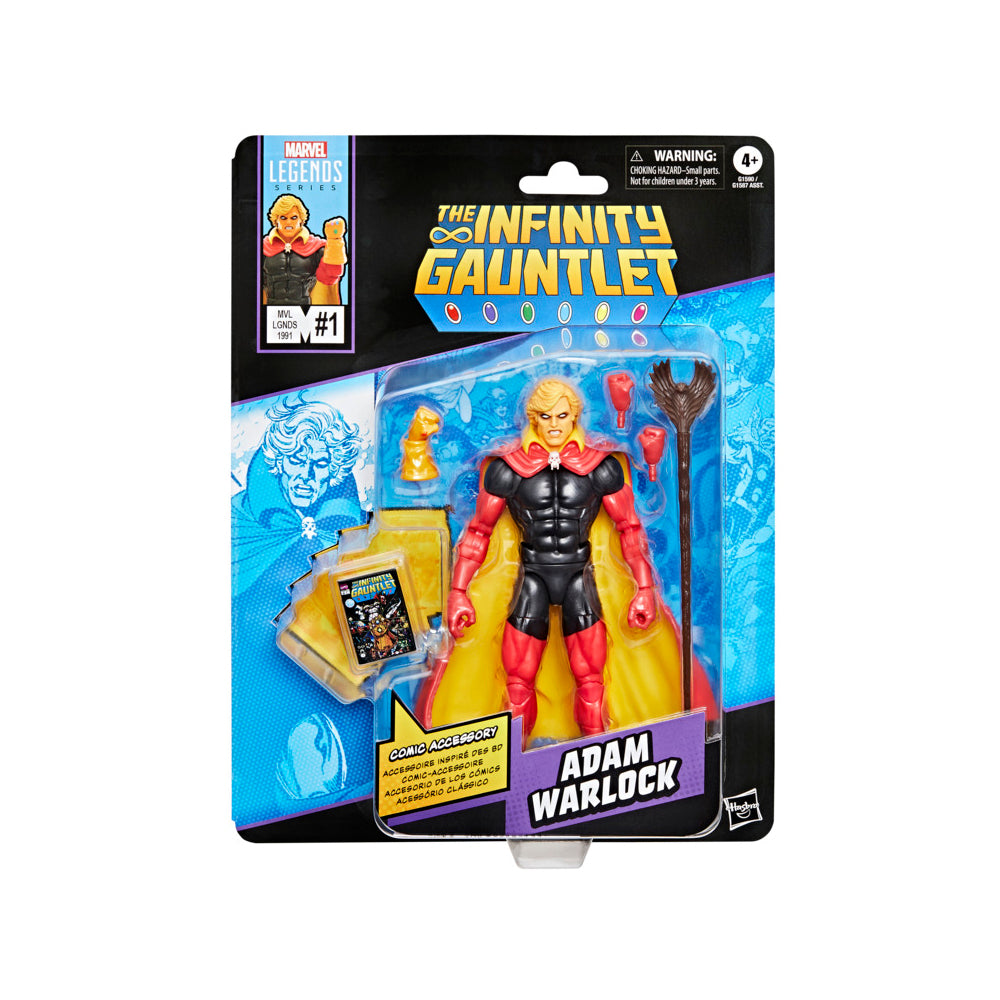 Figura Adam Warlock - Marvel - Marvel Legends Series - Hasbro