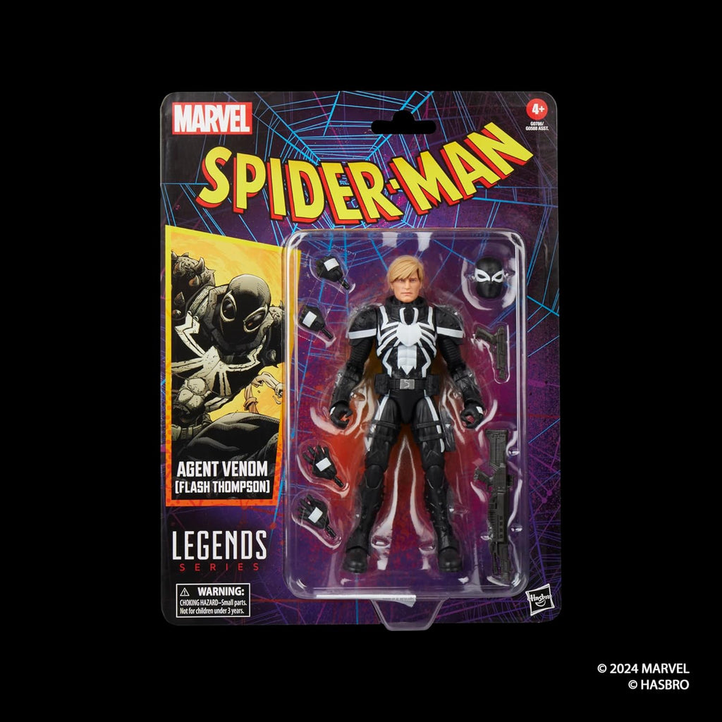 Figura Agent Venom (Flash Thompson) - Marvel Legends Series - Hasbro