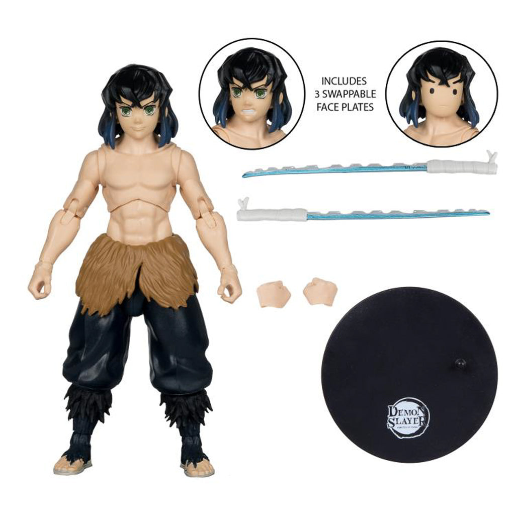 Figura Inosuke Hashibira (Unmasked) - Demon Slayer - 7