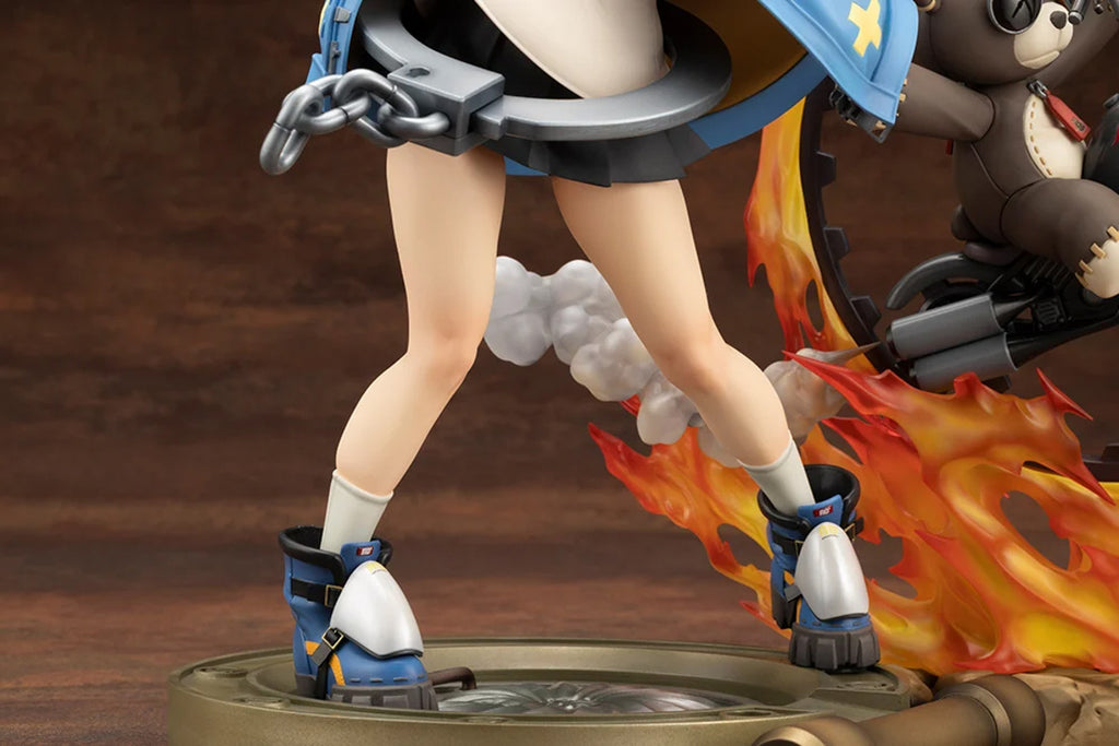 Estátua Bridget with Return of the Killing Machine - Guilty Gear Strive - 1/7 Scale - Kotobukiya
