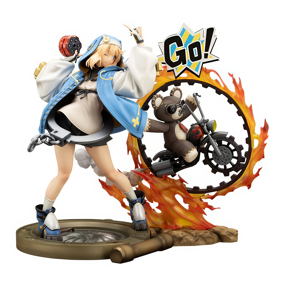 Estátua Bridget with Return of the Killing Machine - Guilty Gear Strive - 1/7 Scale - Kotobukiya