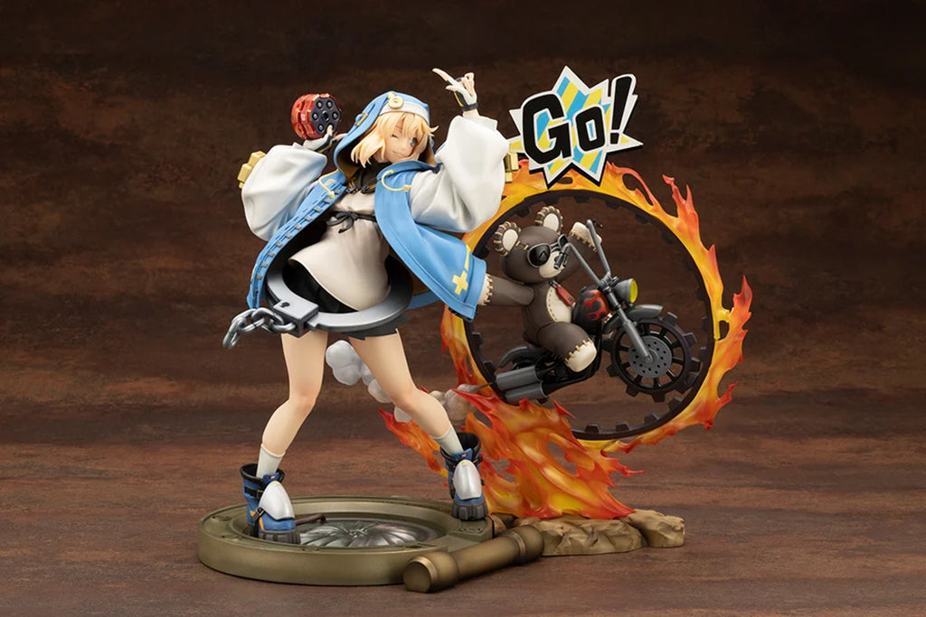 Estátua Bridget with Return of the Killing Machine - Guilty Gear Strive - 1/7 Scale - Kotobukiya