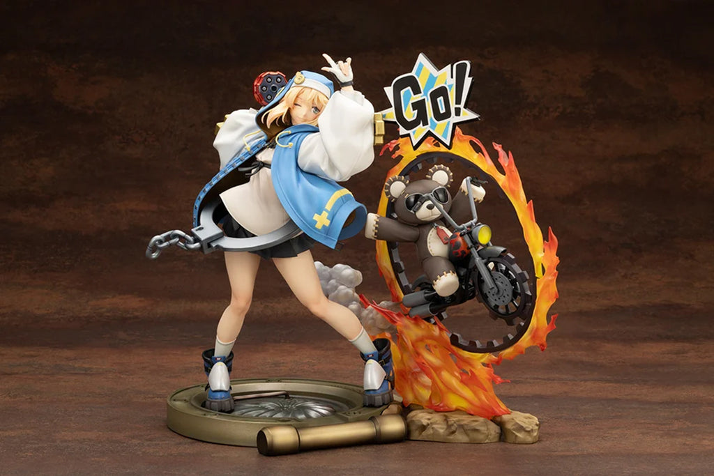 Estátua Bridget with Return of the Killing Machine - Guilty Gear Strive - 1/7 Scale - Kotobukiya