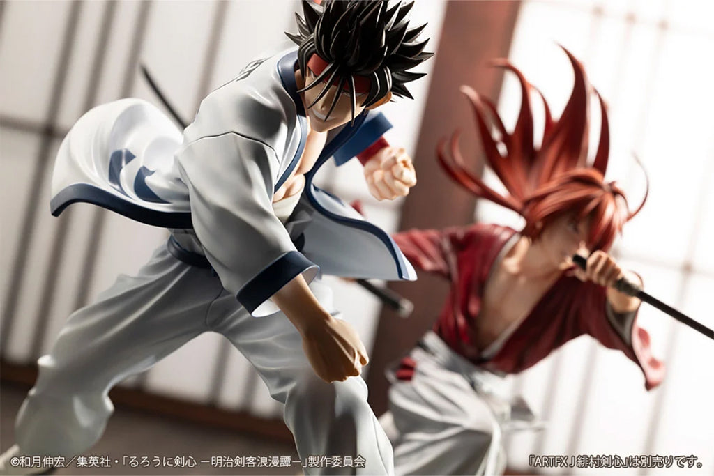 Estátua Sanosuke Sagara - Rurouni Kenshin - ArtFx J - Kotobukiya