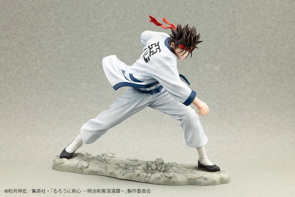 Estátua Sanosuke Sagara - Rurouni Kenshin - ArtFx J - Kotobukiya