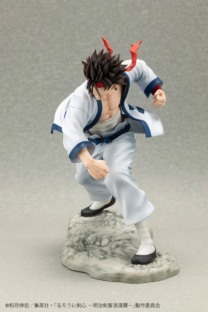 Estátua Sanosuke Sagara - Rurouni Kenshin - ArtFx J - Kotobukiya