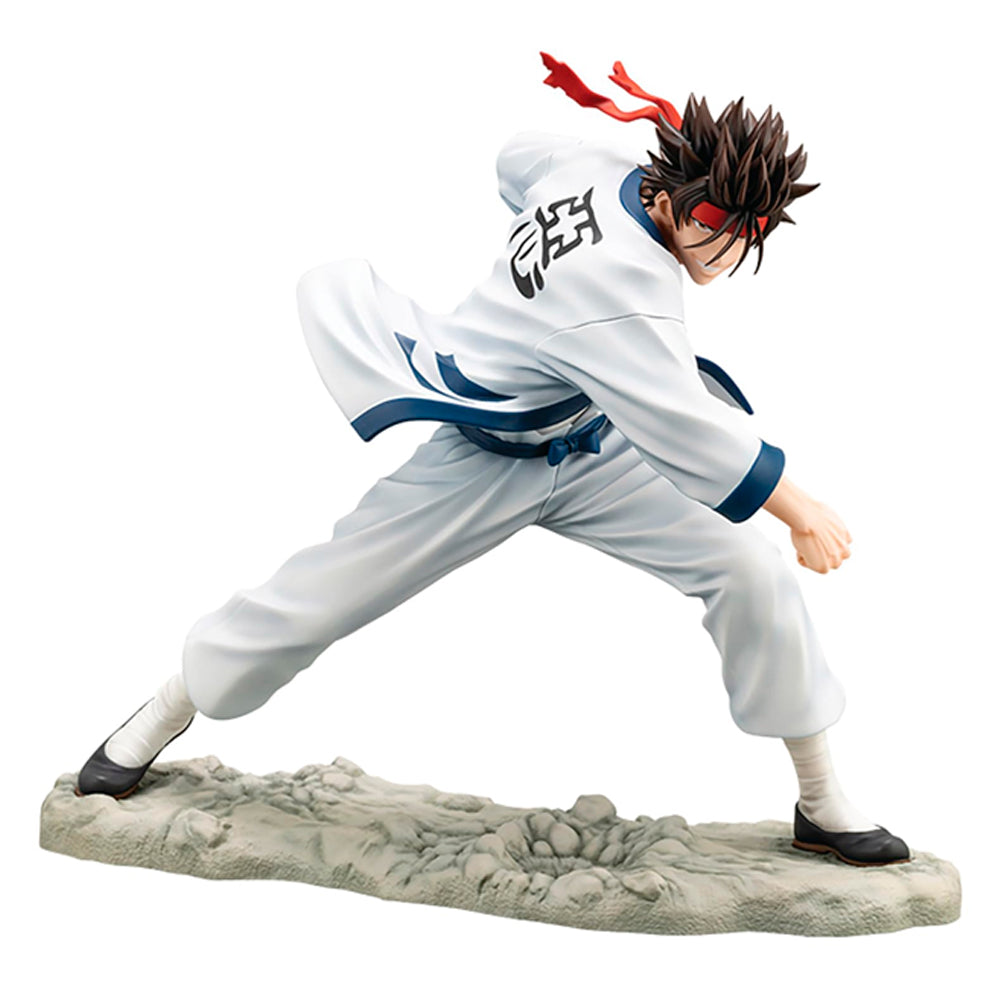 Estátua Sanosuke Sagara - Rurouni Kenshin - ArtFx J - Kotobukiya