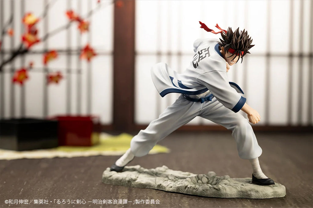 Estátua Sanosuke Sagara - Rurouni Kenshin - ArtFx J - Kotobukiya