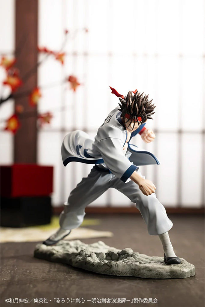 Estátua Sanosuke Sagara - Rurouni Kenshin - ArtFx J - Kotobukiya